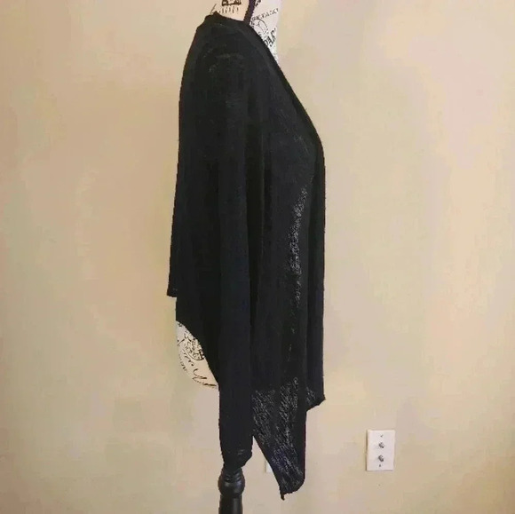 Torrid Black Open-Front Sweater, 00x - Picture 6 of 8